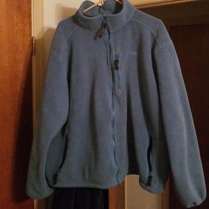 LL Bean full zip fleece